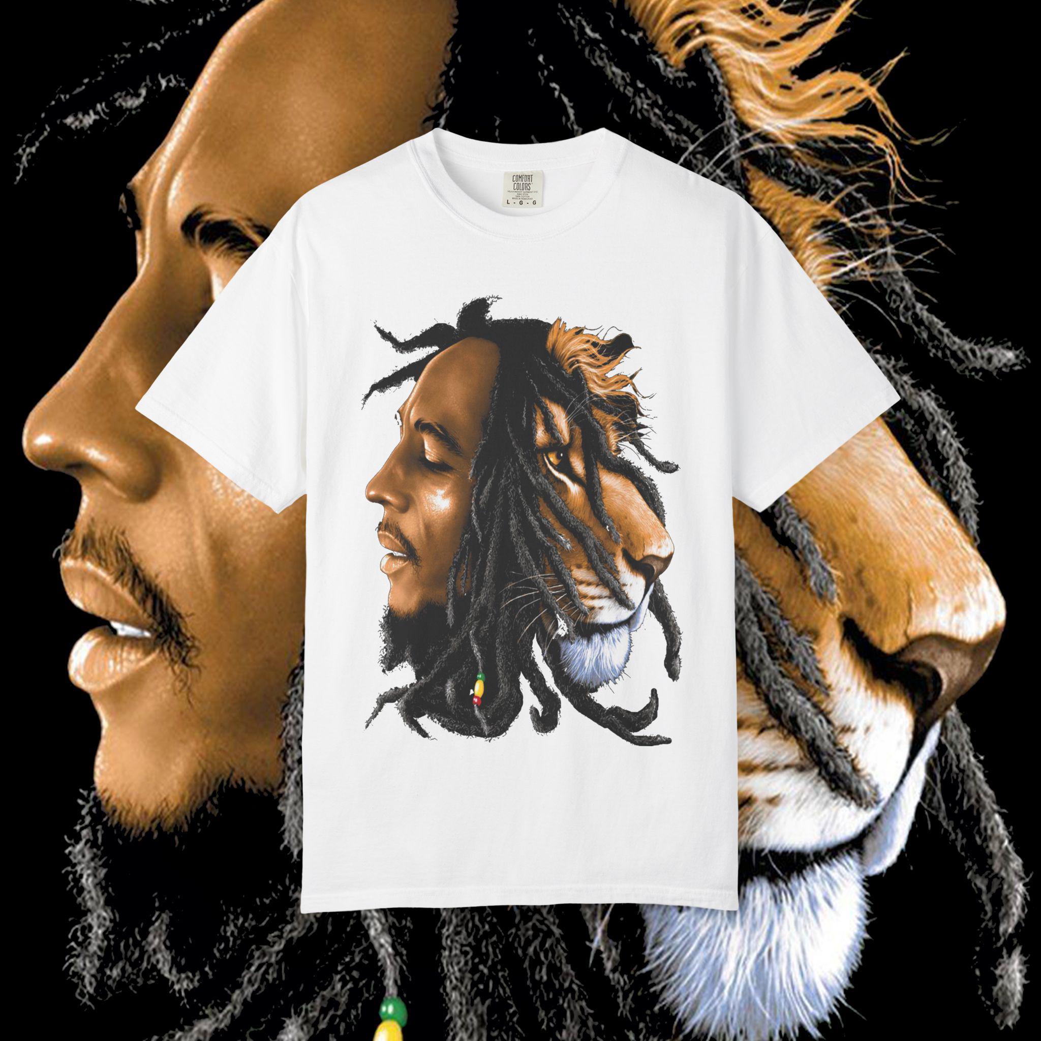 Lion Spirit Unisex T-Shirt: Bohemian Graphic Tee for Nature Lovers