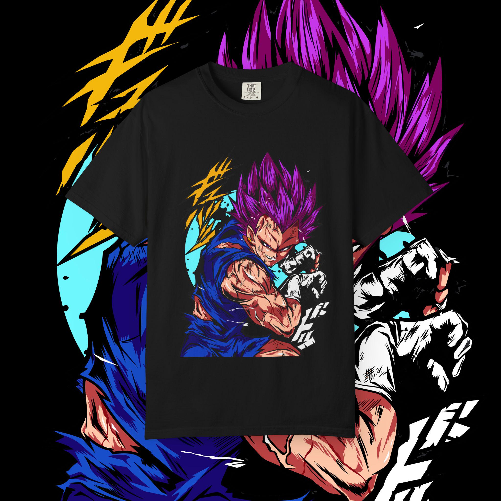 Anime Graphic Unisex Tee – Comfort Colors Garment-Dyed Cotton
