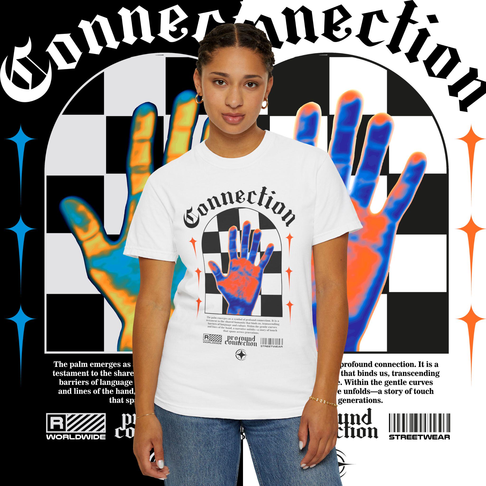 Connection Graphic Tee: Unisex Streetwear T-Shirt, Artistic Design
