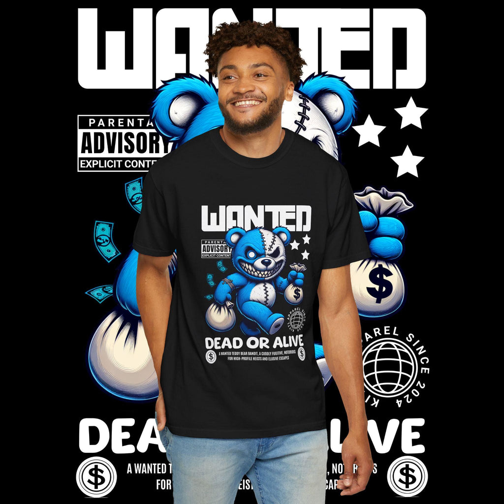 Teddy Bear Bandit Graphic Tee: Unisex Streetwear T-Shirt