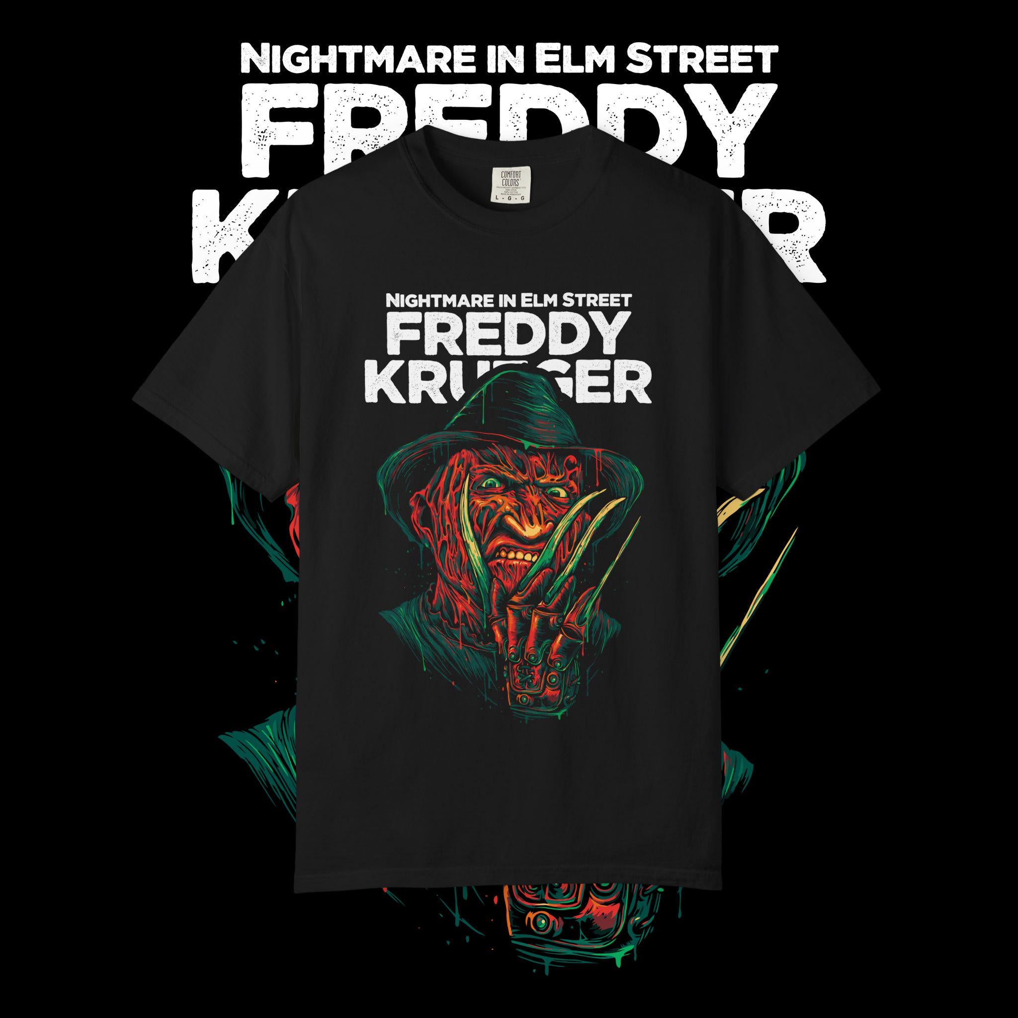 Freddy Krueger T-Shirt: Nightmare on Elm Street Horror Movie Tee
