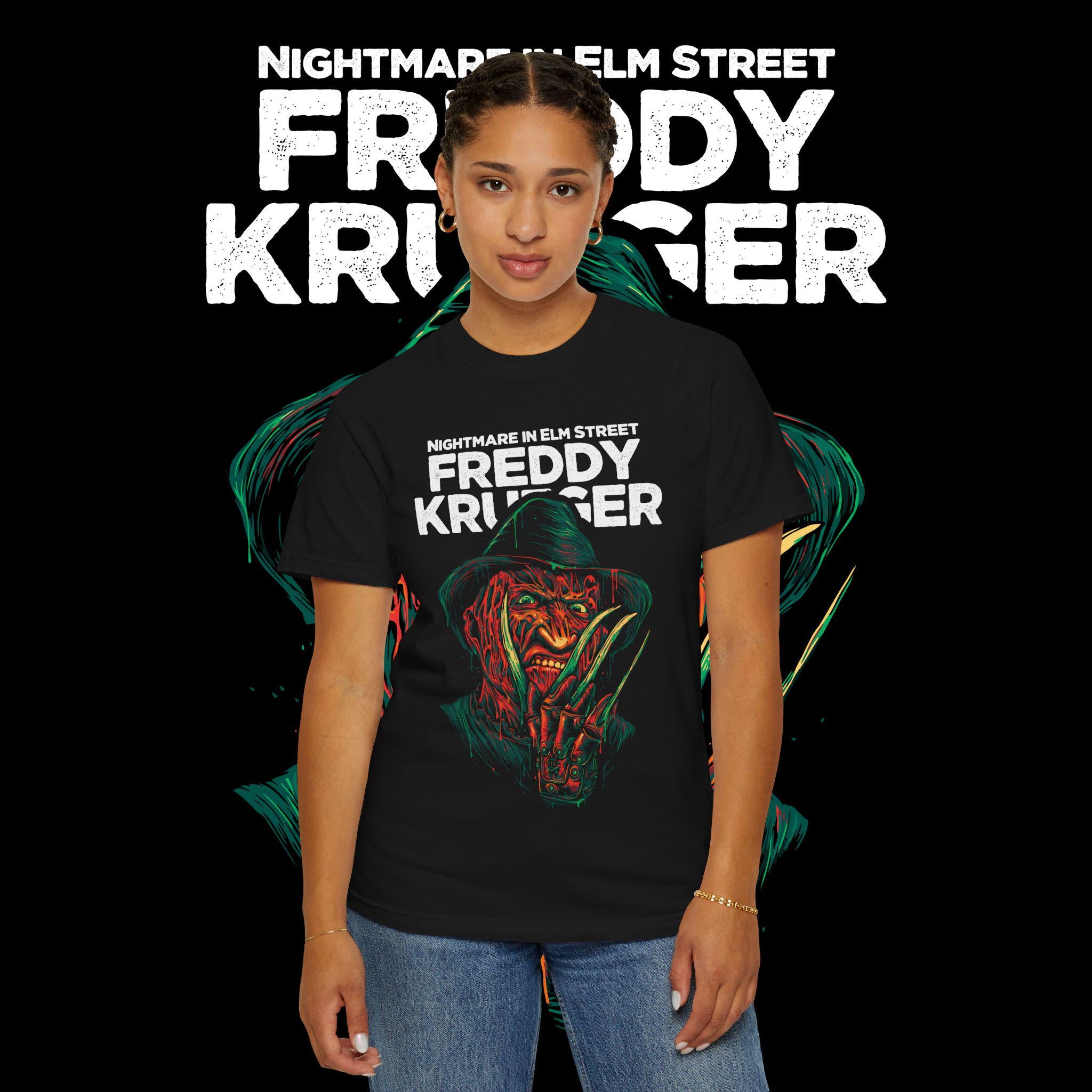 Freddy Krueger T-Shirt: Nightmare on Elm Street Horror Movie Tee