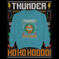 Thunder Ho Ho Ho Retro Christmas Sweatshirt