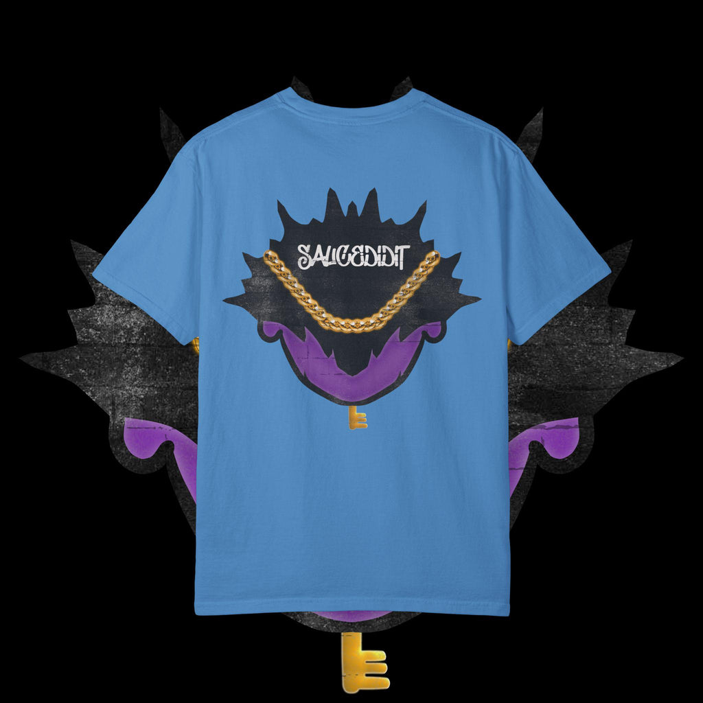 Urban Graphic Tee: Unisex Garment-Dyed Cotton T-Shirt
