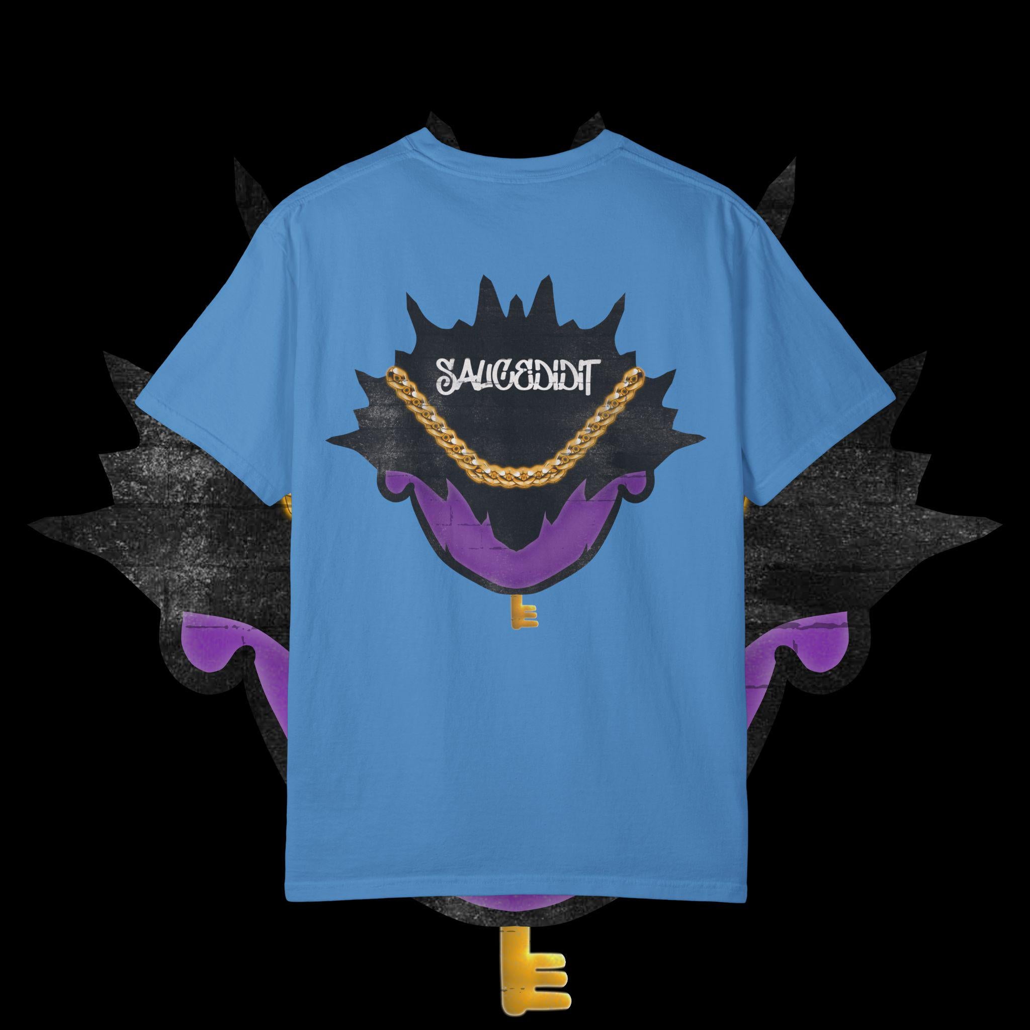 Urban Graphic Tee: Unisex Garment-Dyed Cotton T-Shirt