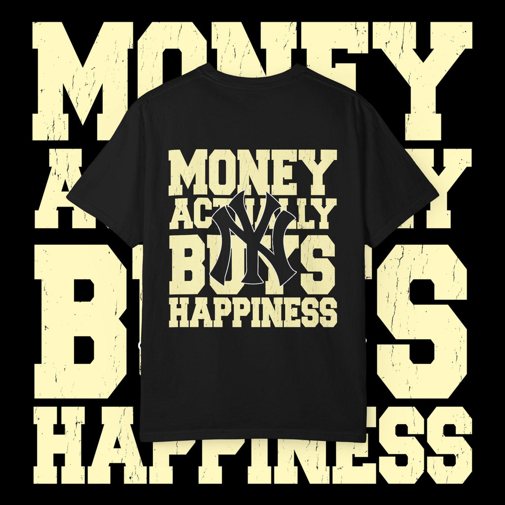 Garment-Dyed Unisex T-Shirt: Hip Hop Streetwear Fashion
