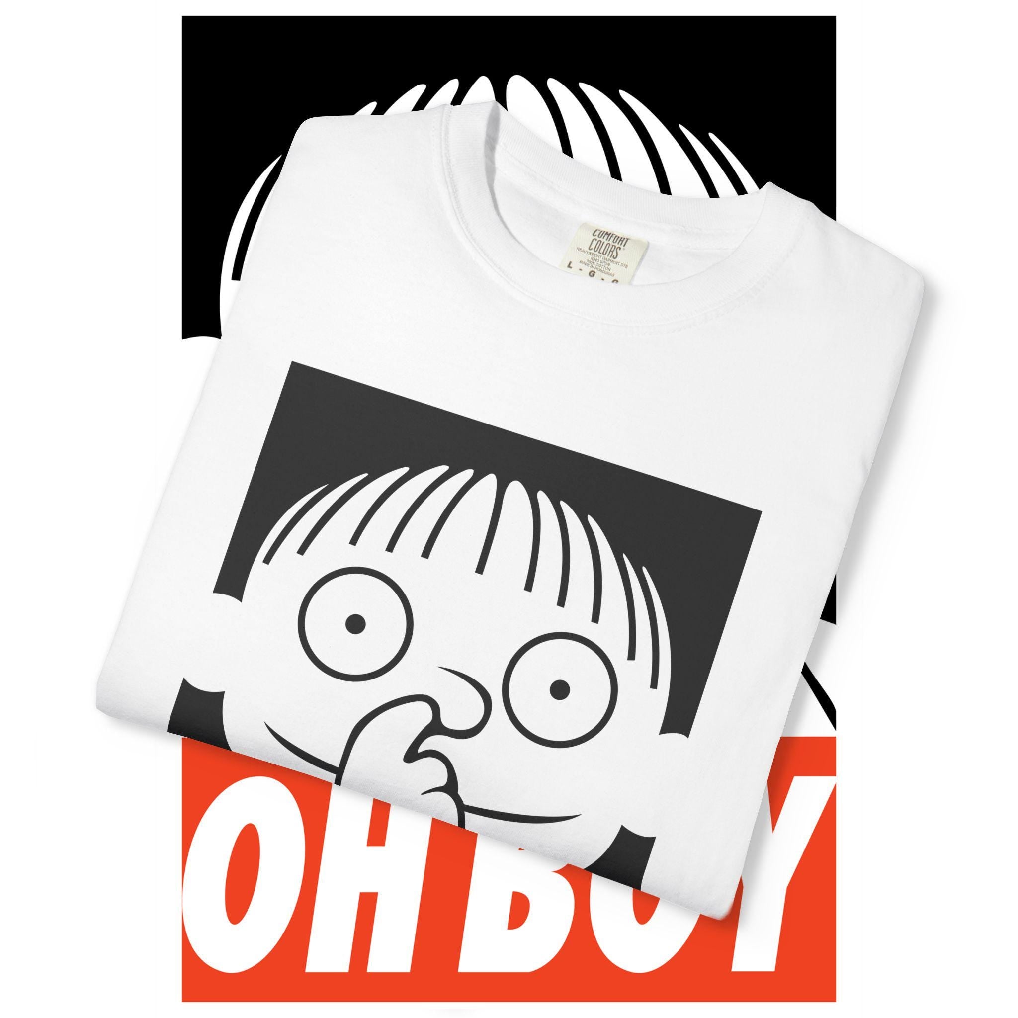 Funny Graphic T-Shirt: Unisex Garment-Dyed Cotton Tee