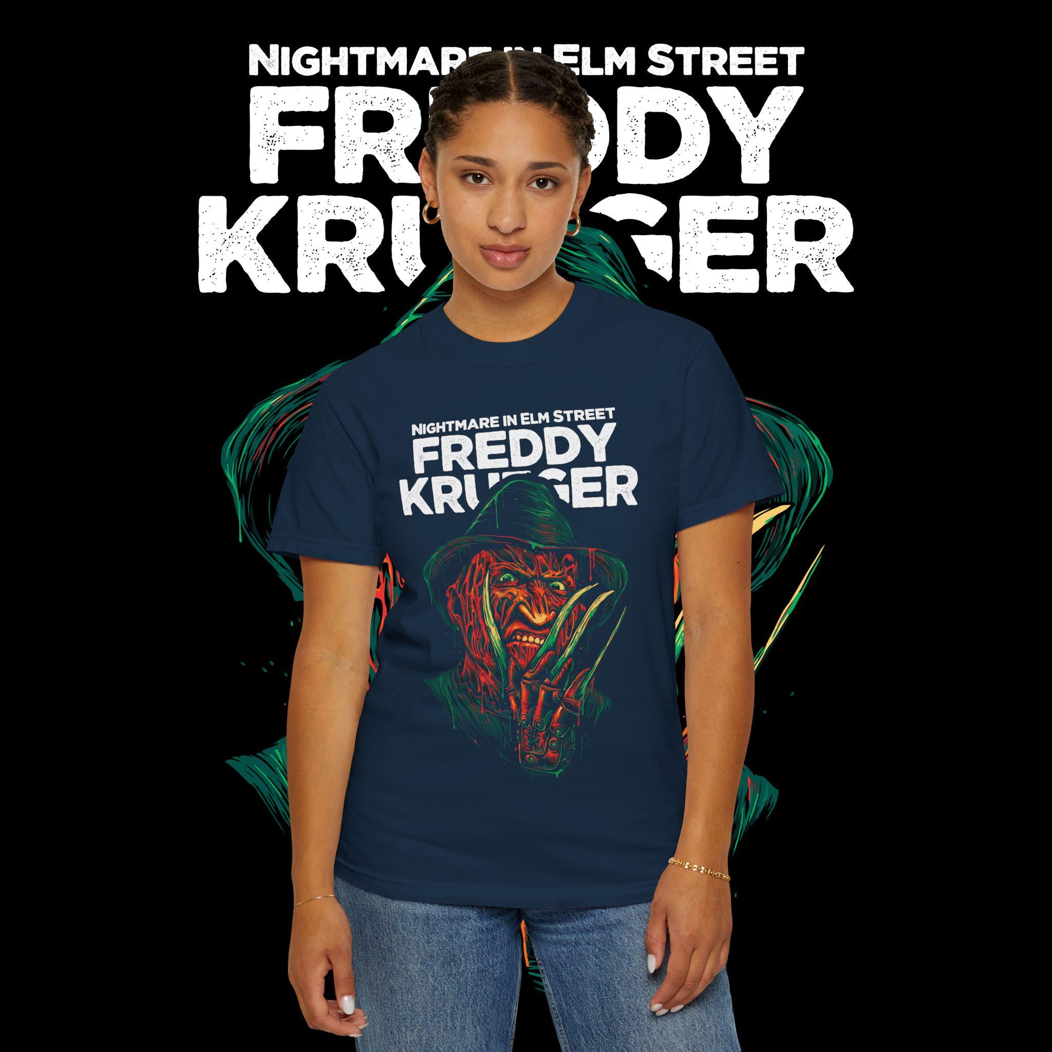 Freddy Krueger T-Shirt: Nightmare on Elm Street Horror Movie Tee