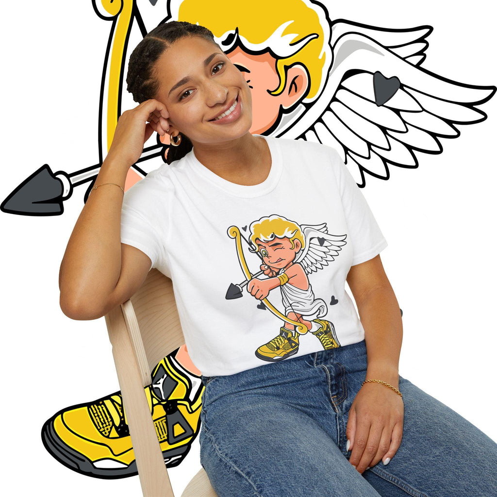 Celestial Angel T-Shirt: Vintage Style Cotton Tee
