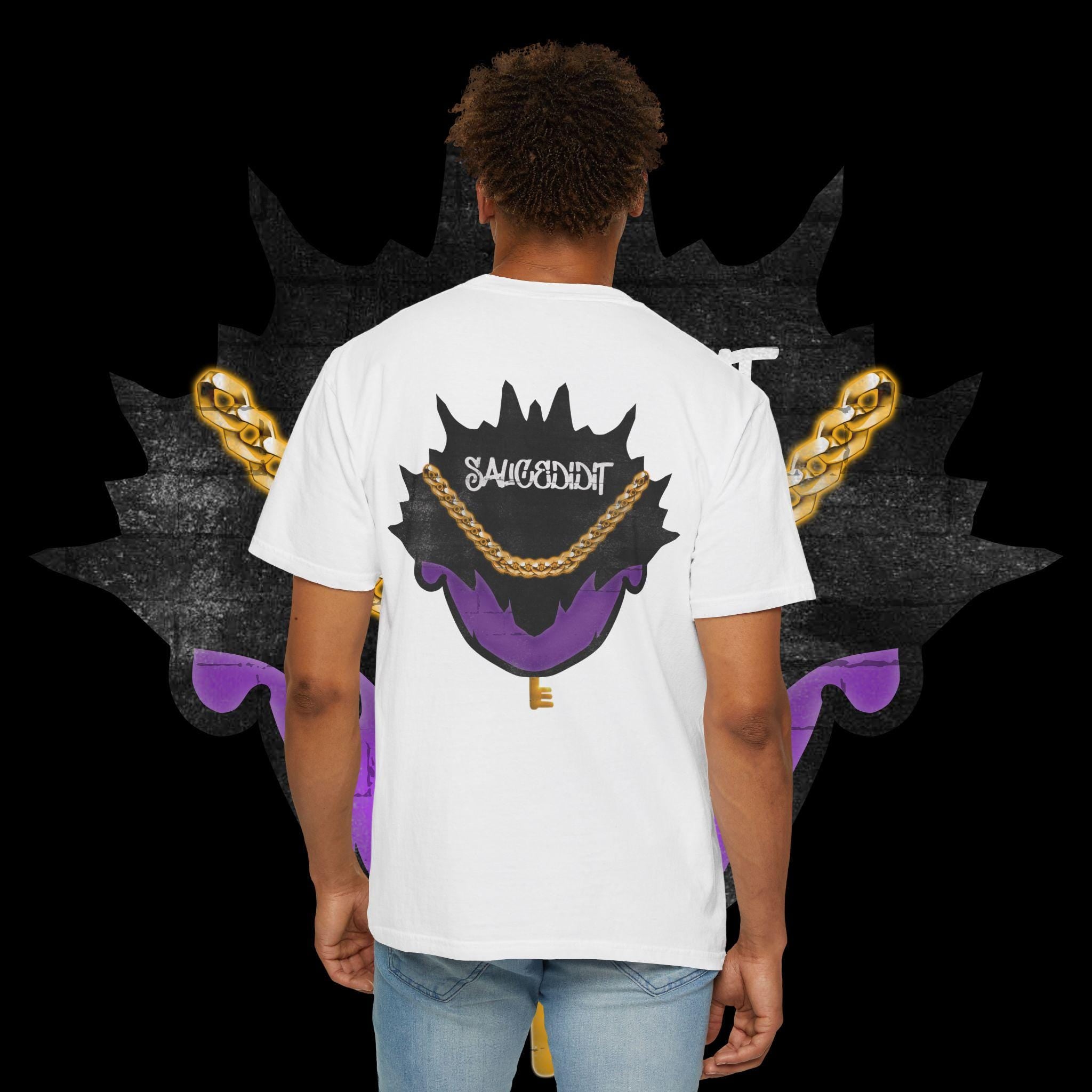Urban Graphic Tee: Unisex Garment-Dyed Cotton T-Shirt