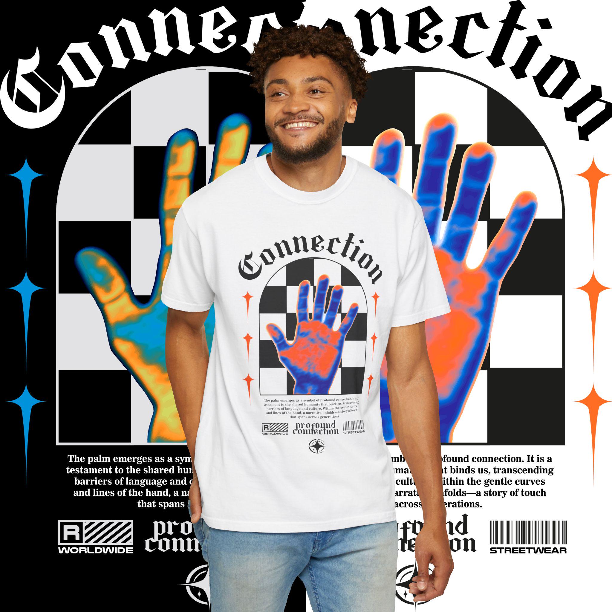 Connection Graphic Tee: Unisex Streetwear T-Shirt, Artistic Design