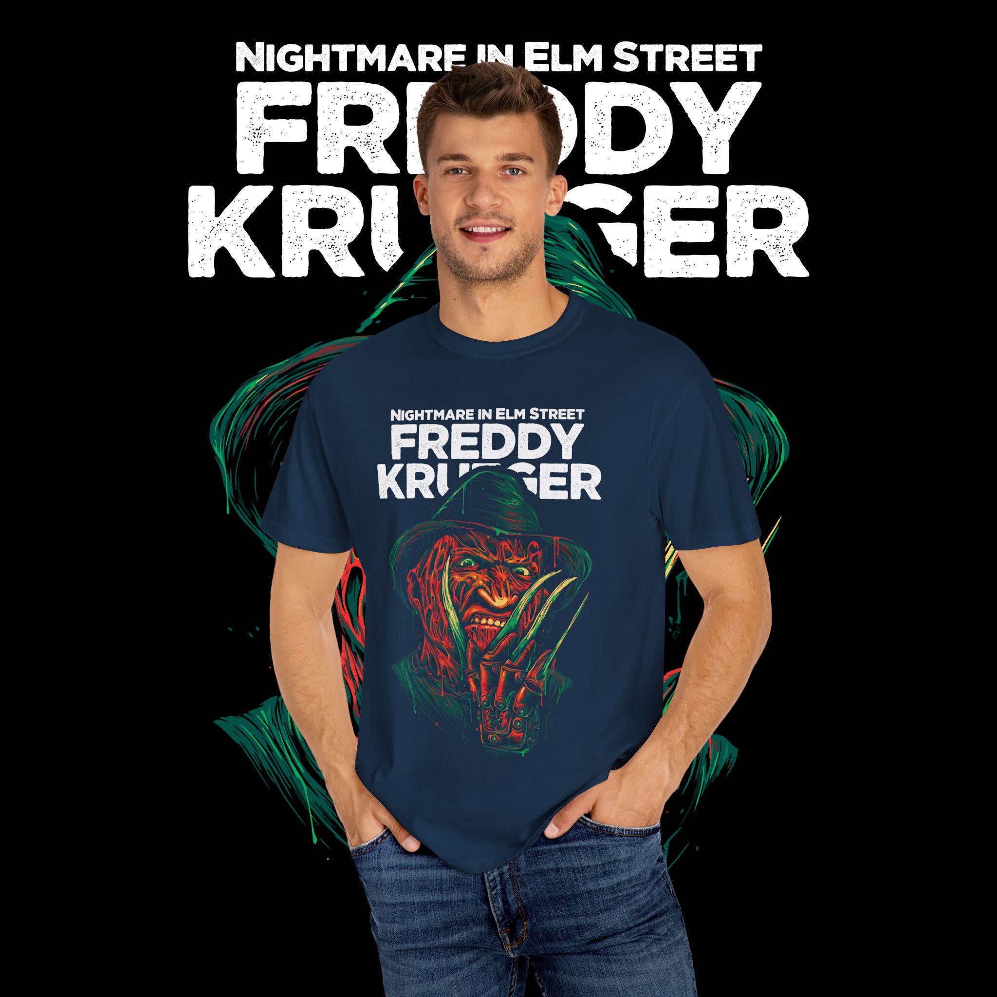 Freddy Krueger T-Shirt: Nightmare on Elm Street Horror Movie Tee