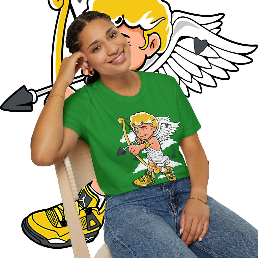 Celestial Angel T-Shirt: Vintage Style Cotton Tee