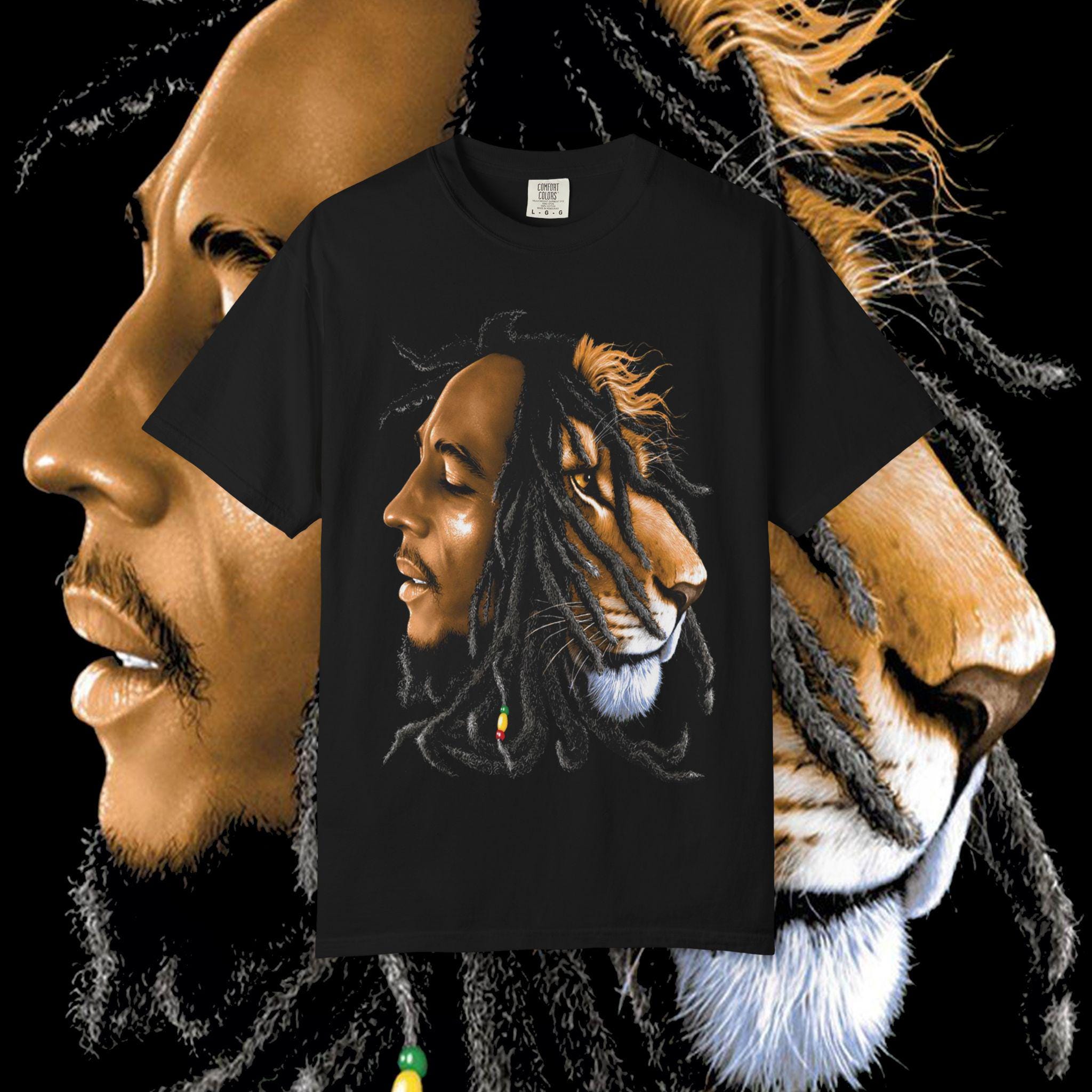Lion Spirit Unisex T-Shirt: Bohemian Graphic Tee for Nature Lovers