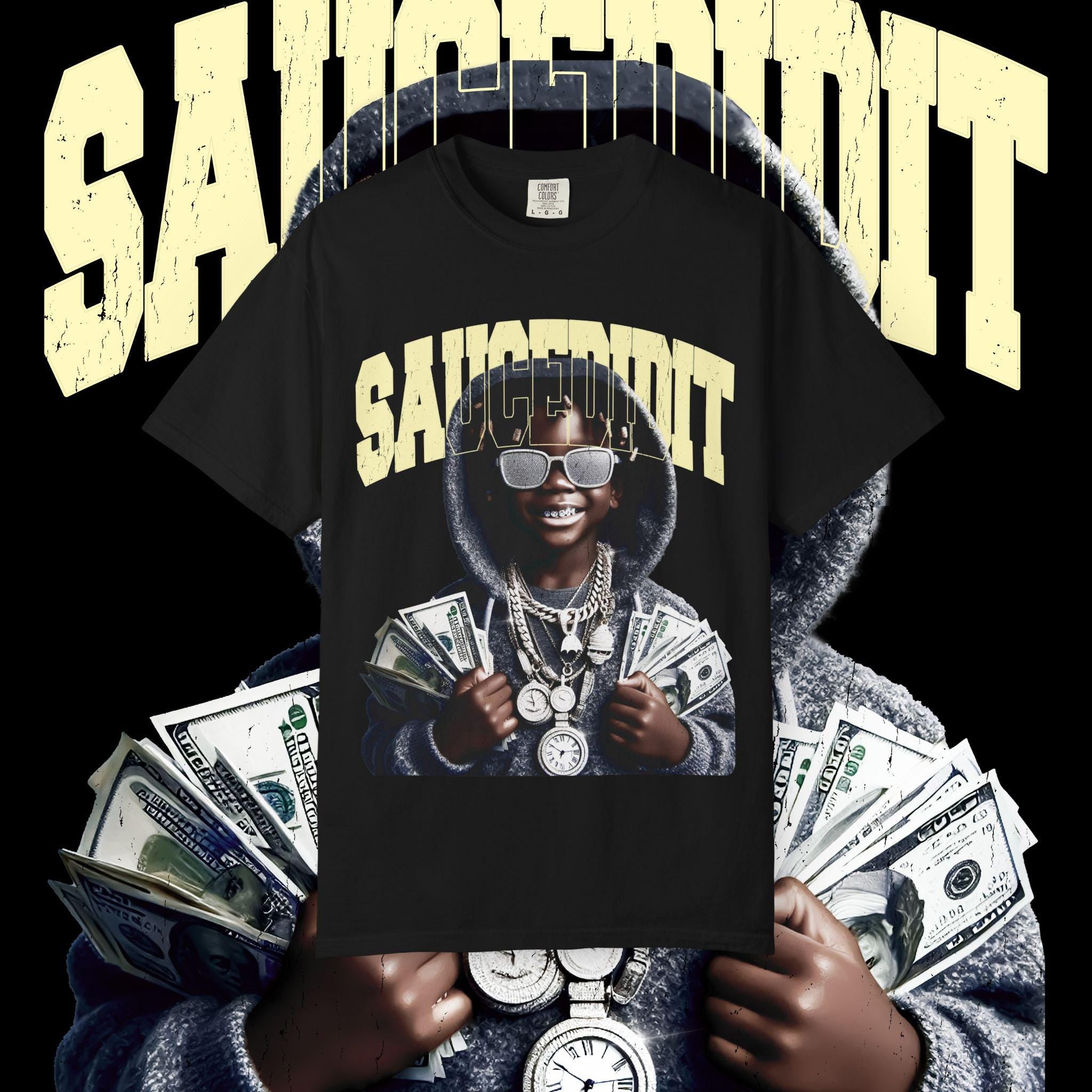 Garment-Dyed Unisex T-Shirt: Hip Hop Streetwear Fashion