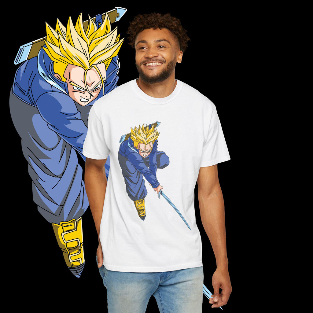 Garment-Dyed Anime Tee, Heroic Design, Comfort Colors T-Shirt