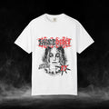 Indigo 'Can U See My Eyes' T-Shirt: Unisex Garment-Dyed Cotton Tee