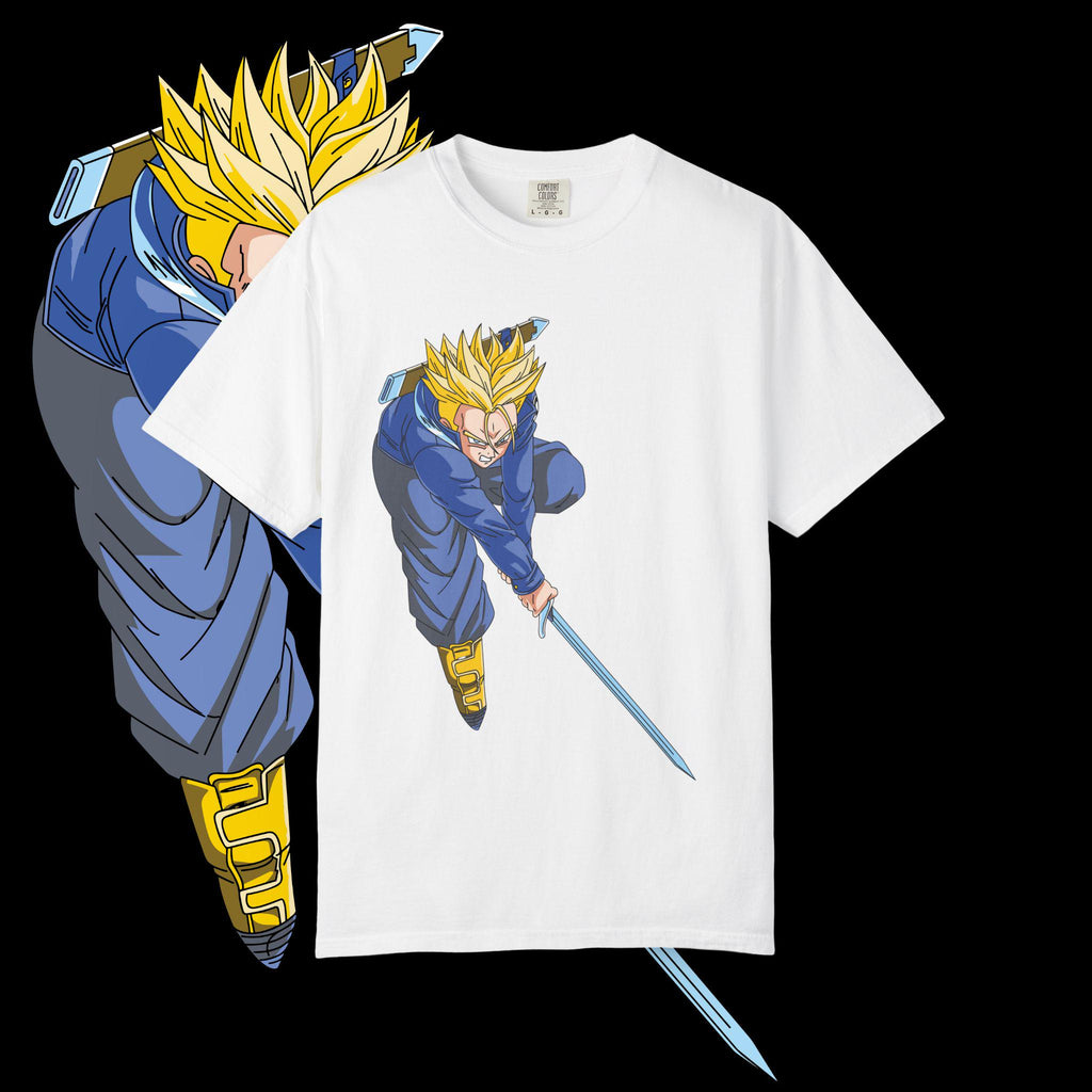 Garment-Dyed Anime Tee, Heroic Design, Comfort Colors T-Shirt