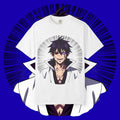 Anime Villain Portrait T-Shirt | Smirking Manga Character Tee
