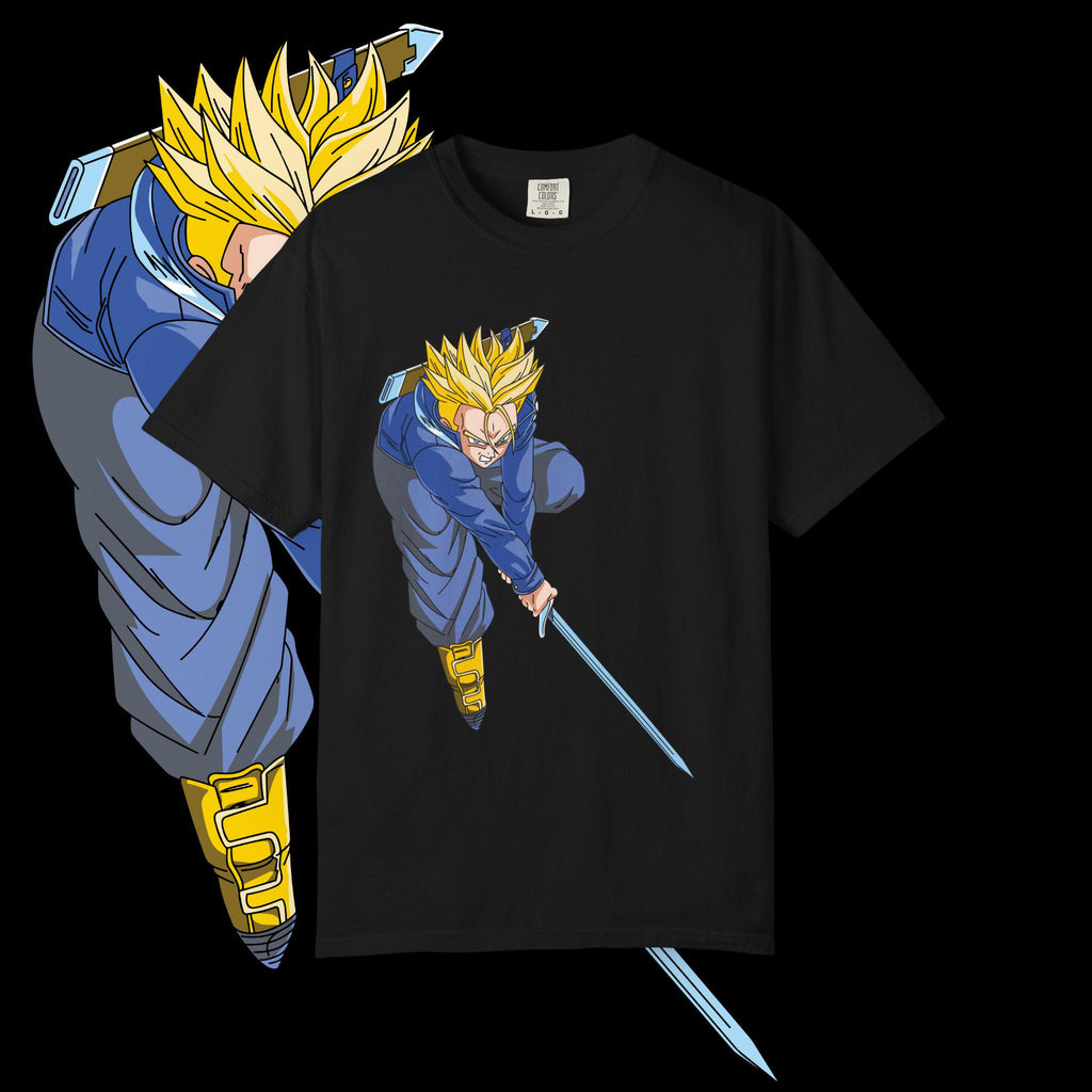 Garment-Dyed Anime Tee, Heroic Design, Comfort Colors T-Shirt
