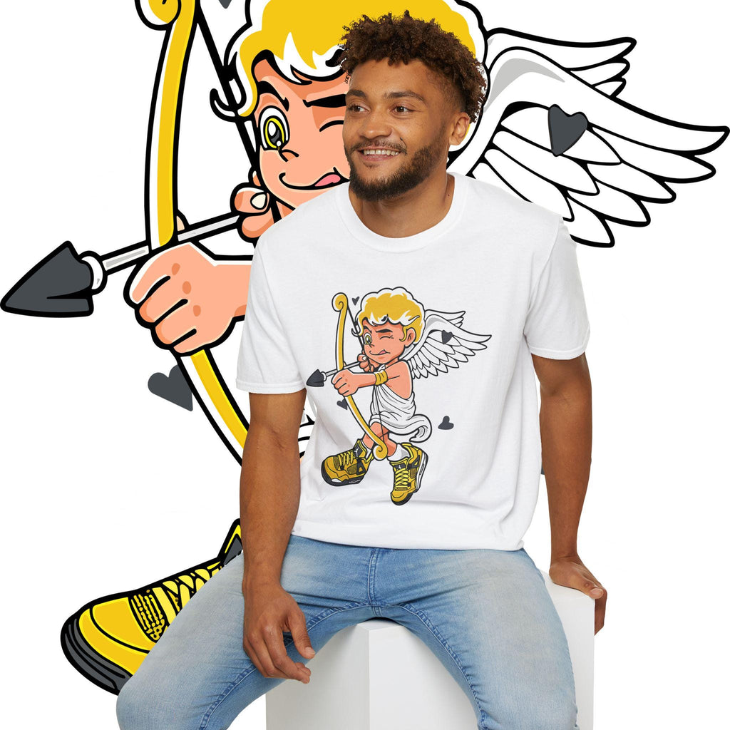 Celestial Angel T-Shirt: Vintage Style Cotton Tee