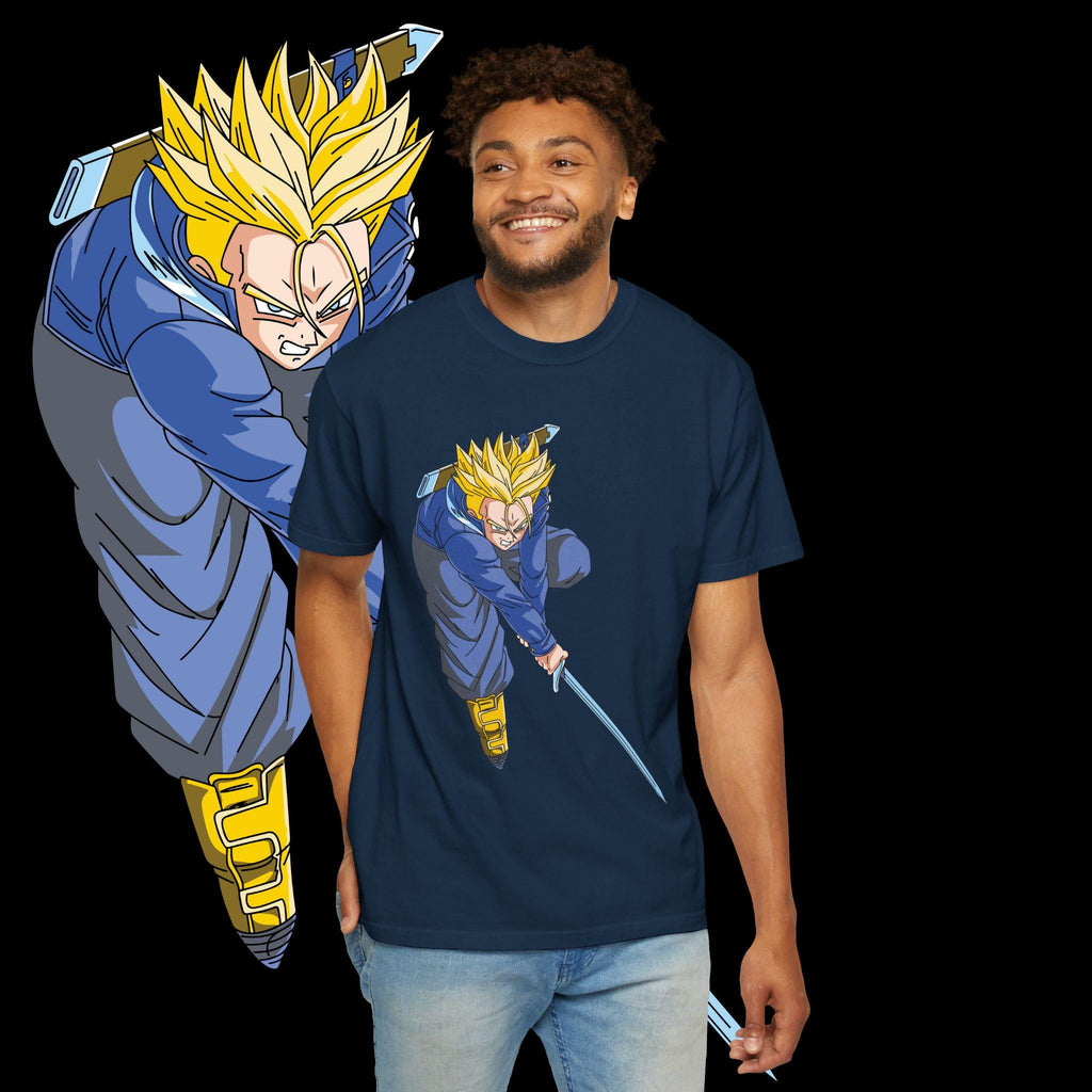 Garment-Dyed Anime Tee, Heroic Design, Comfort Colors T-Shirt