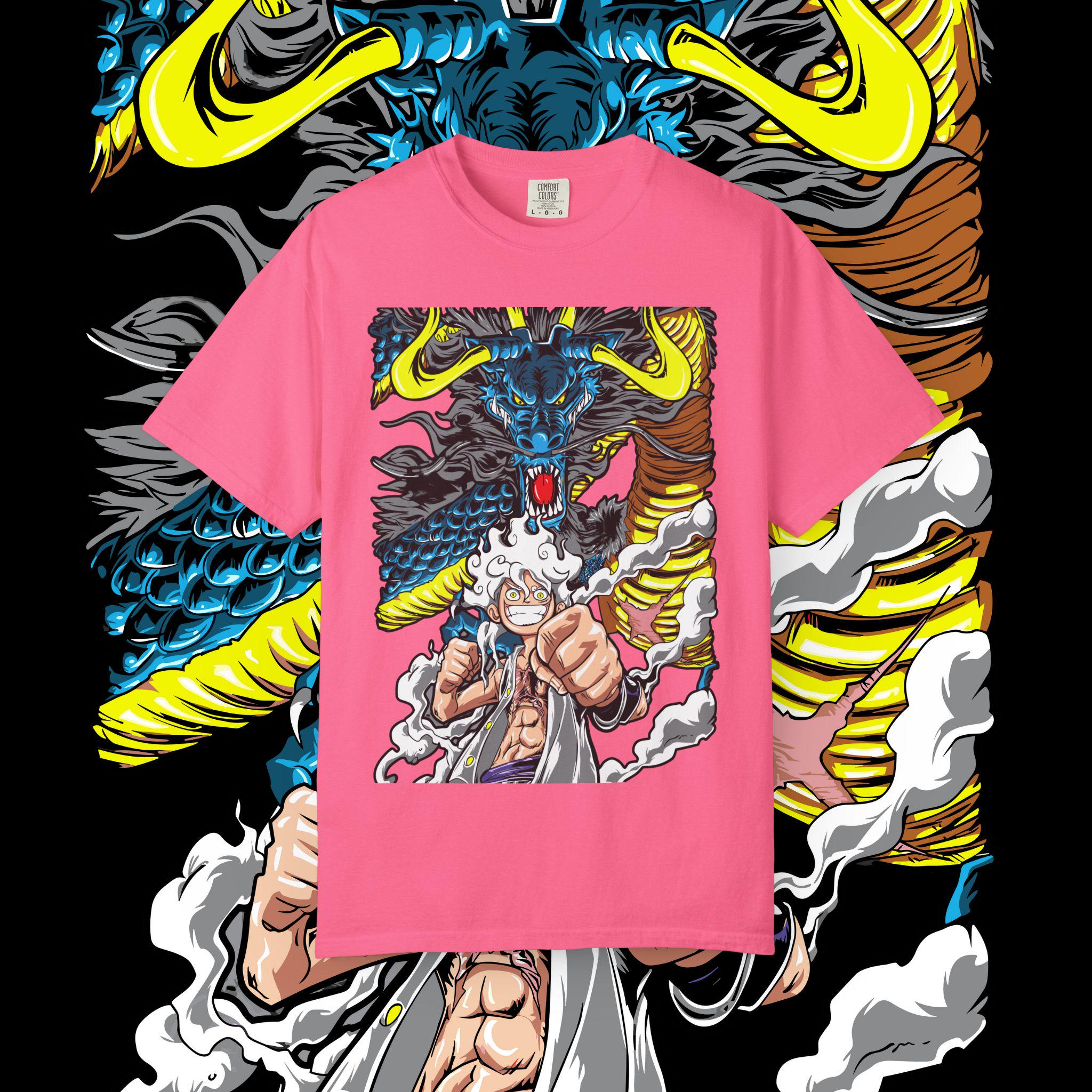Anime Dragon Graphic T-Shirt: Unisex Streetwear Tee
