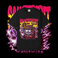 Vibrant Graphic T-Shirt: Garment-Dyed US Cotton Tee for Artists