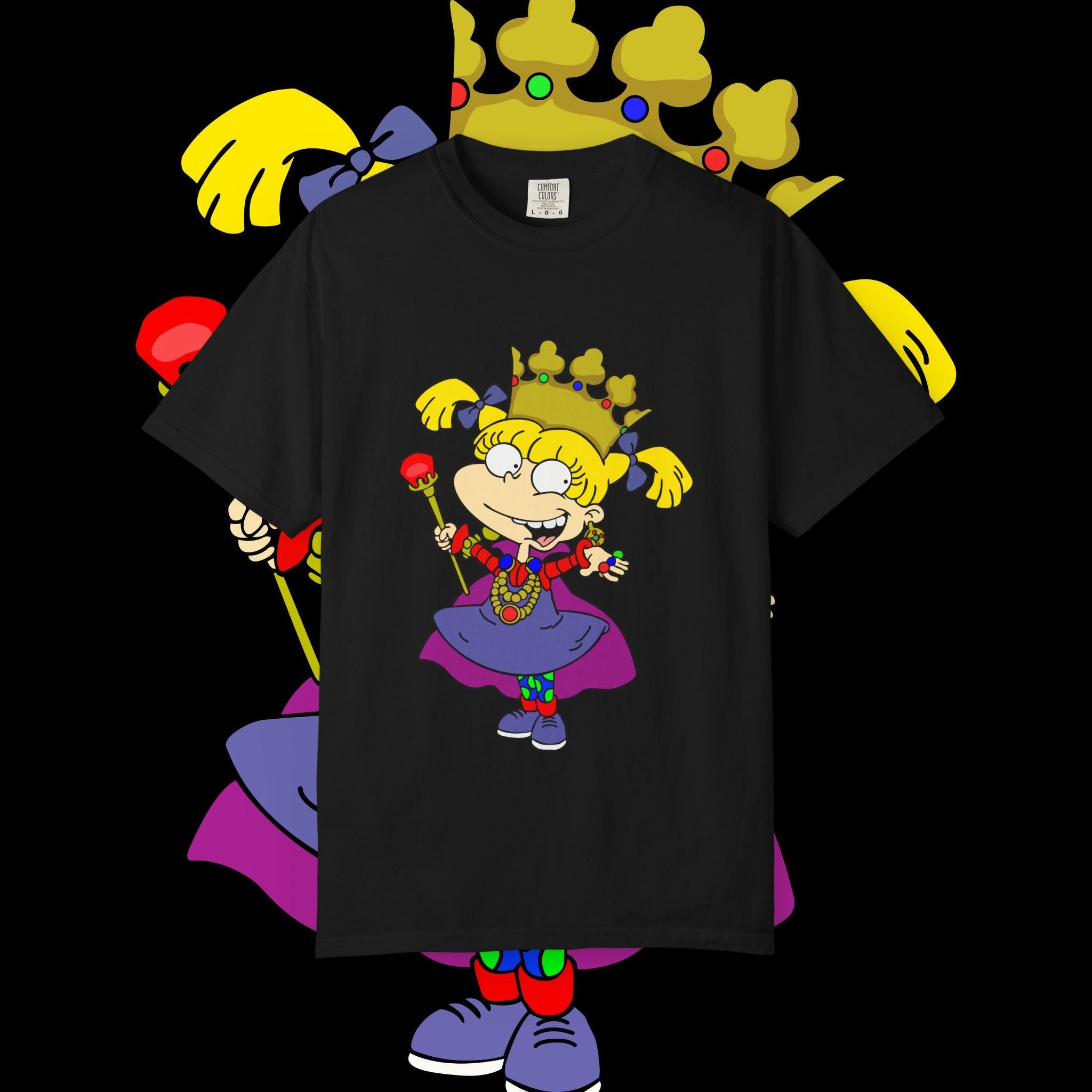 Cartoon Princess Girl Tee | T-Shirt