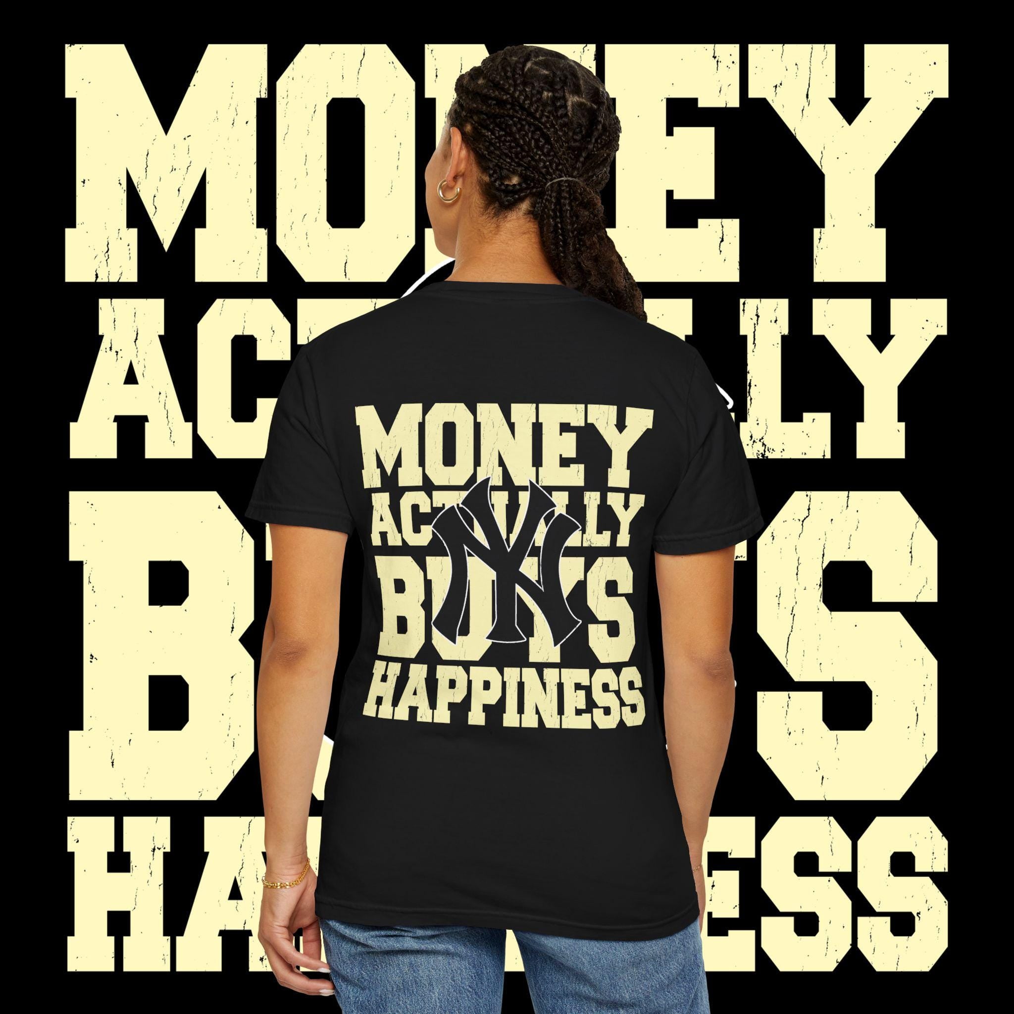 Garment-Dyed Unisex T-Shirt: Hip Hop Streetwear Fashion