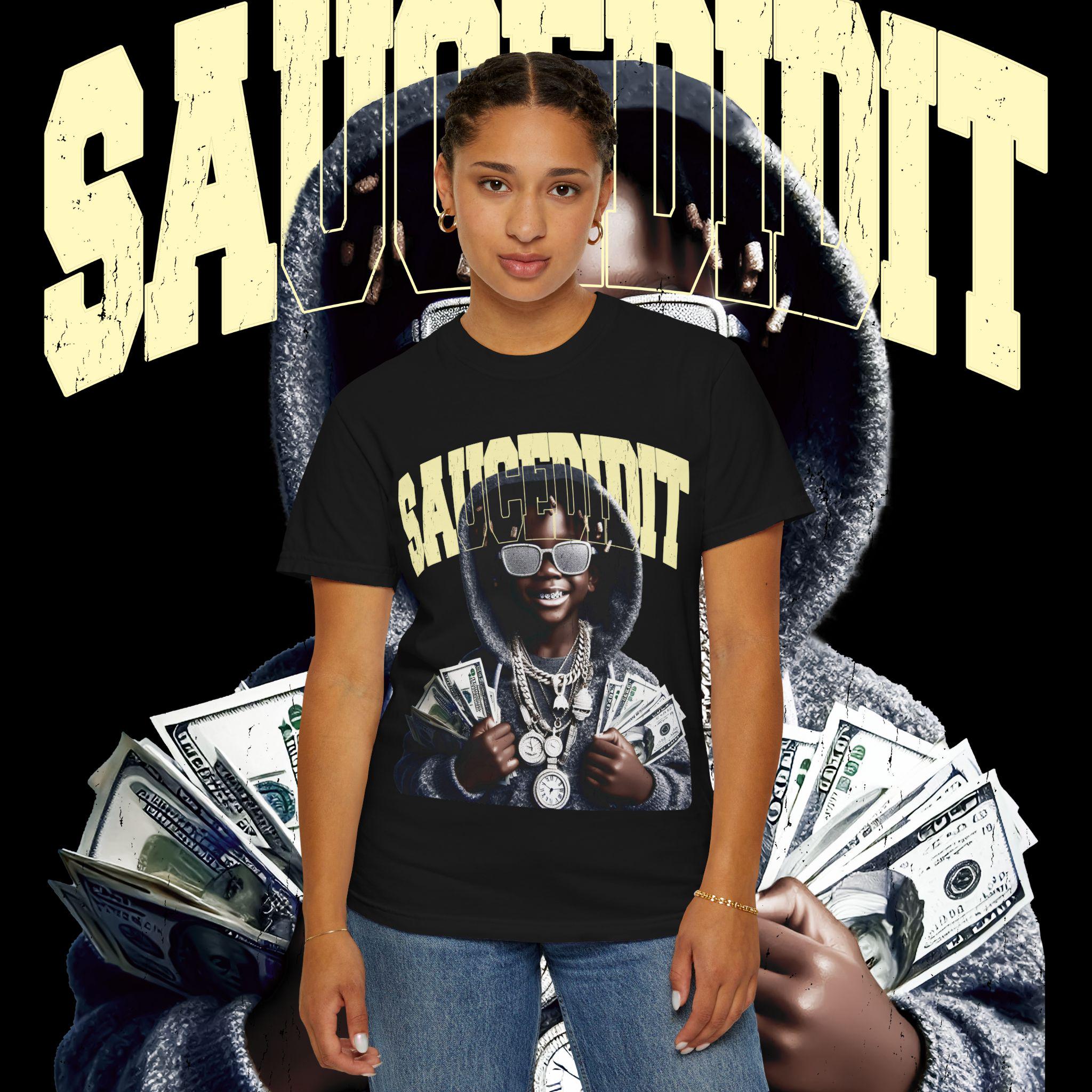 Garment-Dyed Unisex T-Shirt: Hip Hop Streetwear Fashion