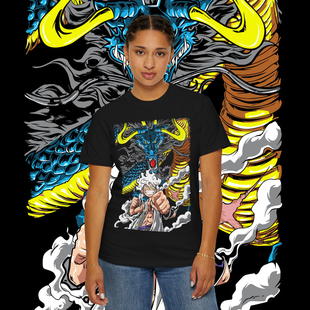 Anime Dragon Graphic T-Shirt: Unisex Streetwear Tee