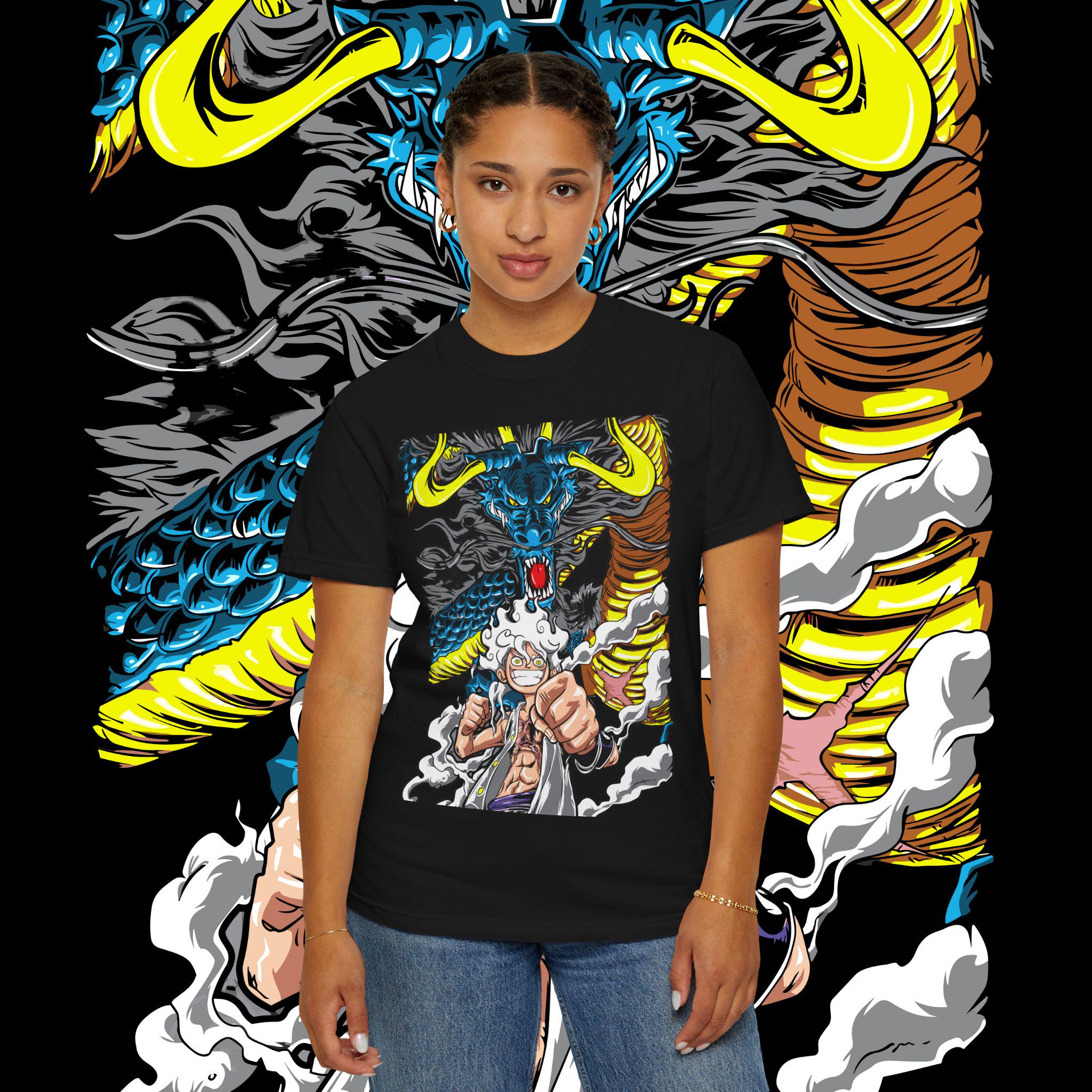 Anime Dragon Graphic T-Shirt: Unisex Streetwear Tee