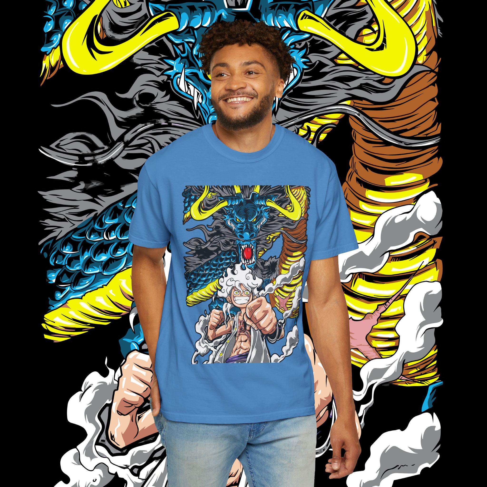Anime Dragon Graphic T-Shirt: Unisex Streetwear Tee