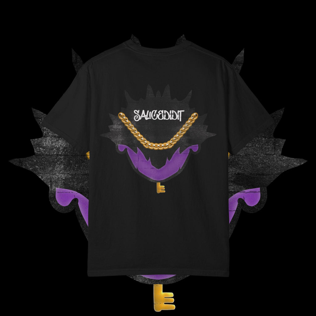 Urban Graphic Tee: Unisex Garment-Dyed Cotton T-Shirt